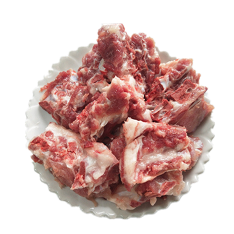 伯贤农家新鲜现杀肉食生鲜土猪肉黑猪肉脊骨煲汤杂骨杂排骨1500克
