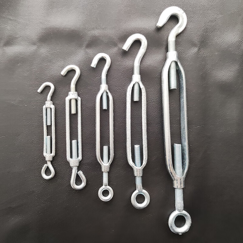 镀锌花兰螺丝 m6 8 10 12 花蓝螺丝 塑钢线钢丝绳收紧器 开体花蓝 m6