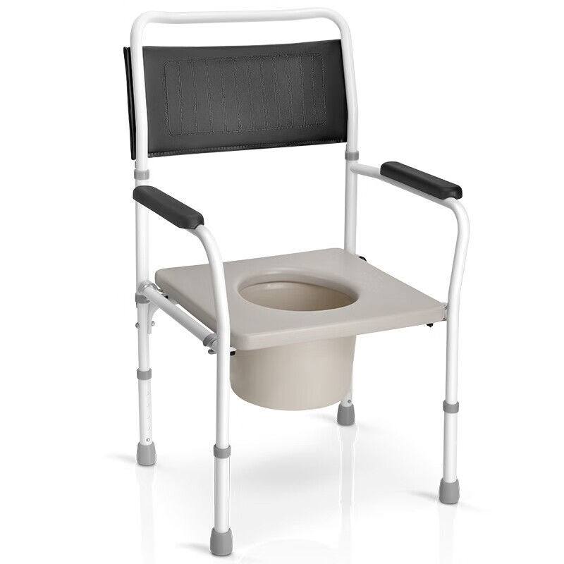 坐便器 洗澡椅 老人孕妇康复期移动马桶大容量便桶lh 鱼跃医用坐便器h