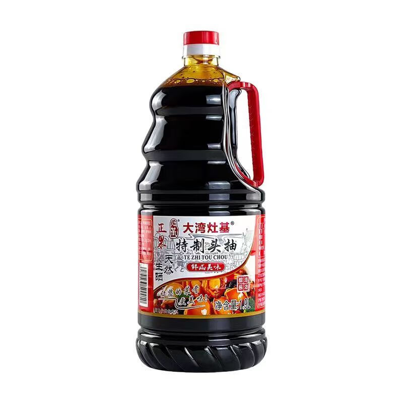 灶基增城特产正果特制头抽天然生晒黄豆酿造酱油酱油生抽 属性
