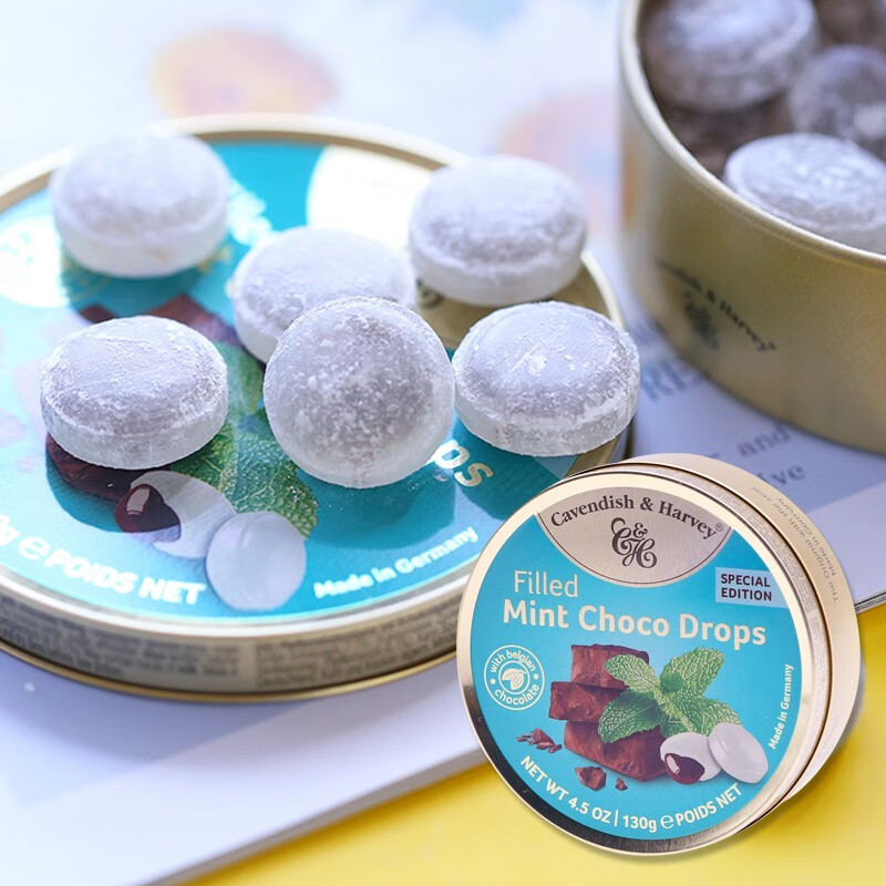 巧克力夹心薄荷糖一盒