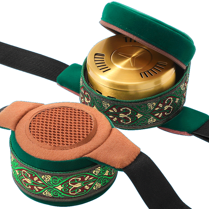 紅杏林無(wú)煙艾灸盒隨身灸艾灸頸部頸椎膝蓋艾草熱敷包關(guān)節(jié)溫灸儀器一體機(jī) 關(guān)節(jié)通用鏤空款+專利銅盒*2+艾柱6粒