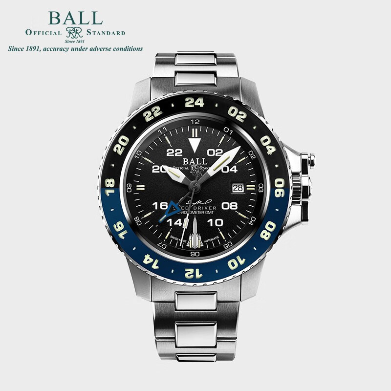 波尔碳氢系列天行者 黑鸟侦察机钢带和橡胶带男表42mm dg2018c-s17c