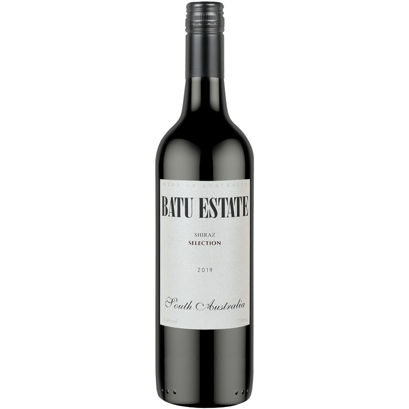 巴图(batu)澳大利亚15度西拉shiraz干红葡萄酒原瓶进口澳洲红酒南澳