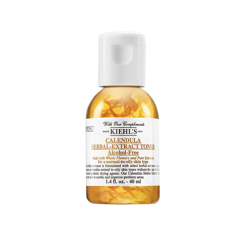 科颜氏（Kiehl's）女士爽肤水/化妆水 补水保湿 小样旅行装 金盏花水40ml