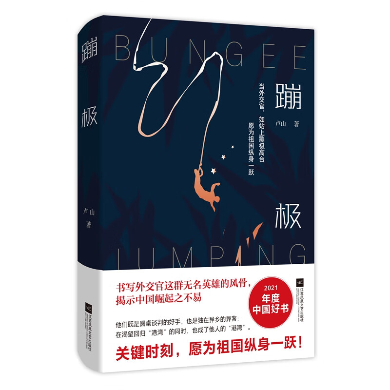 【2021年度中国好书】蹦极 书小说 卢山 著