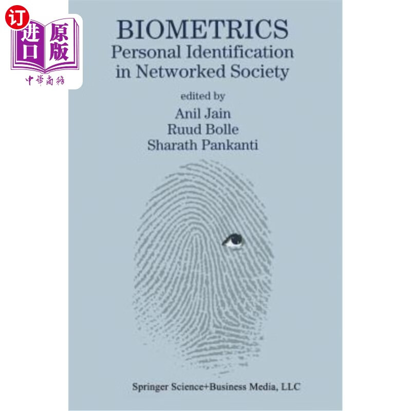 海外直订biometrics: personal identification in networked society