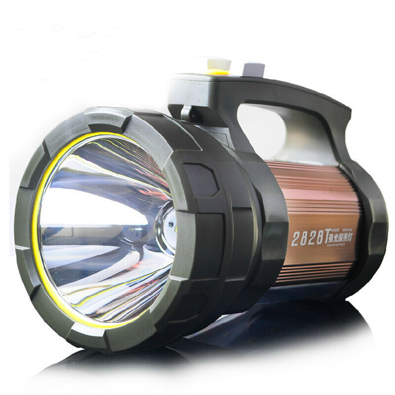 侣字 超氙气强光手电筒led充电超长续航亮探照灯远射王5000手提w米泛