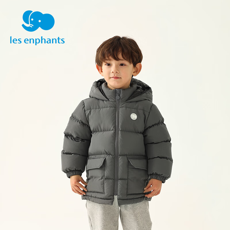 丽婴房(Les enphants)丽婴房三防儿童羽绒服鸭绒羽绒服秋冬新款男童女童冬装 红色 110 CM/4岁