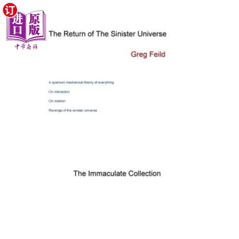 【中商海外直订】the return of the sinister universe: th.