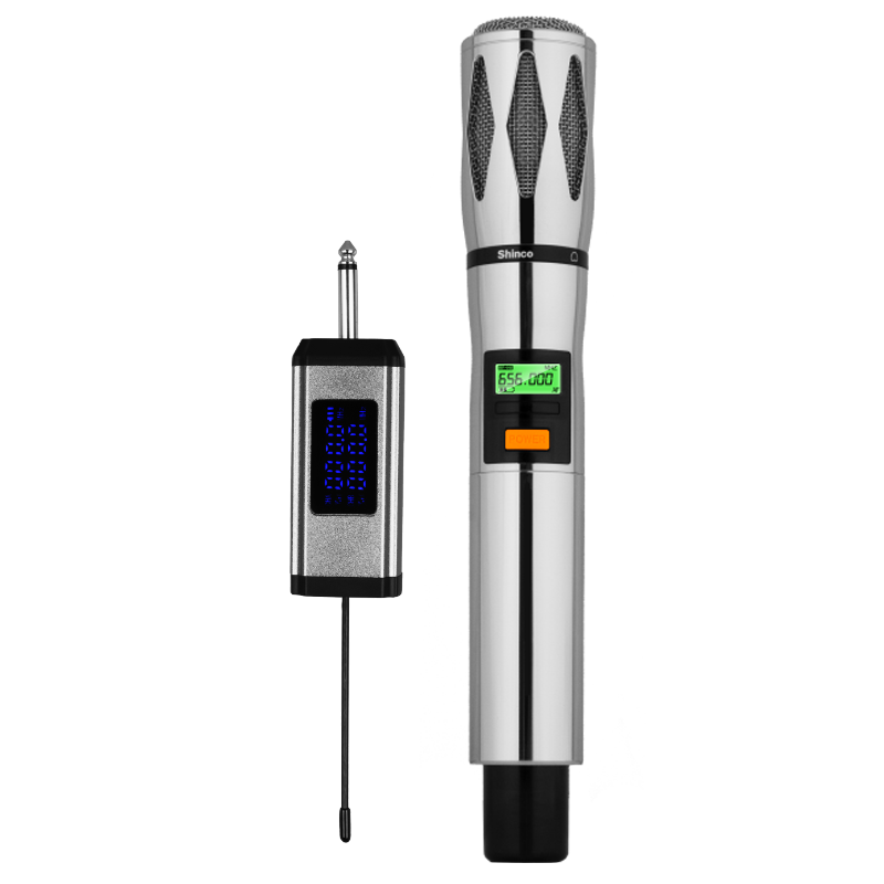 新科（Shinco）V29 充电无线麦克风话筒调频U段家庭KTV唱歌演讲舞台K歌会议音箱音响功放电视车载电脑 一拖一