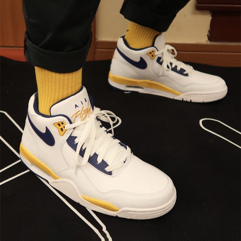 nike flight 89耐克篮球鞋男子夏季新款中帮透气休闲轻便耐磨气垫运动