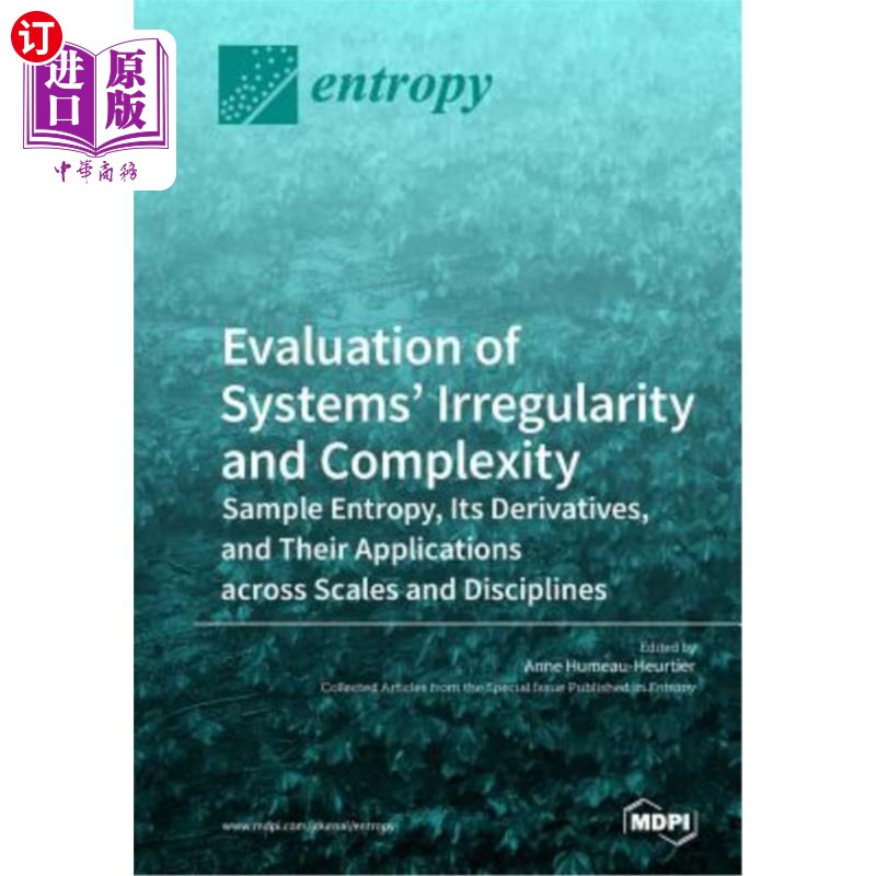 海外直订evaluation of systems irregularity and complexity