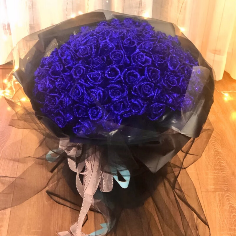蓝色妖姬 鲜花 蓝色妖姬玫瑰花束鲜花速递同城北京上海广州深圳杭州