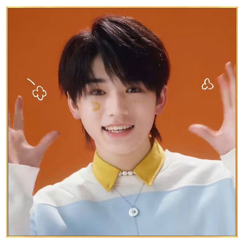 xkj时代少年团钻石画满钻tnt时代少年团单人照自粘钻石画卧室客