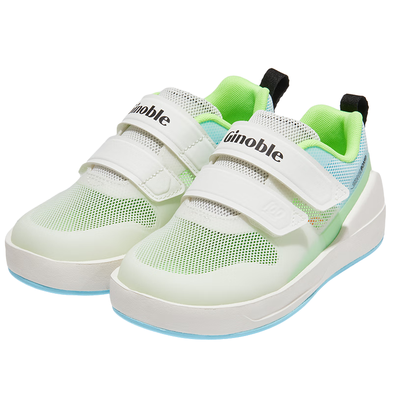 ��ŵ�֣�ginoble����ͯѧ��Ь 24�ļ�18����-5��͸�������Ь������Ь��ŮGY1582 ��ɫ/������/�̹�ɫ 22.5 140mm �ʺϽų�136-145mm