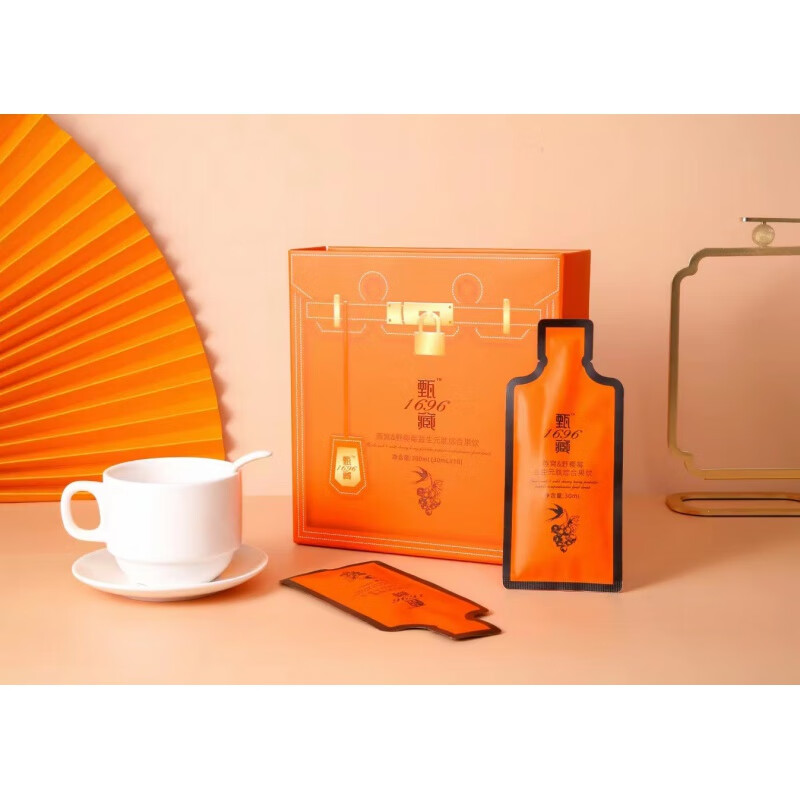 藏甄1696草本纤秀套盒藏甄益生元肽综合果饮一套三盒 1盒