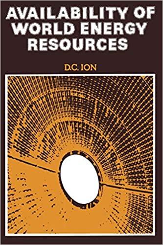 预订 availability of world energy resources