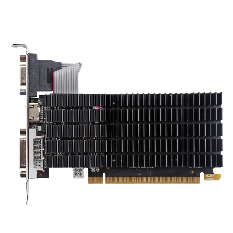 昂达（ONDA）GT710典范4GD3-LP 954/1000MHz 4G DDR3 PCI-E 2.0 办公独立显卡
