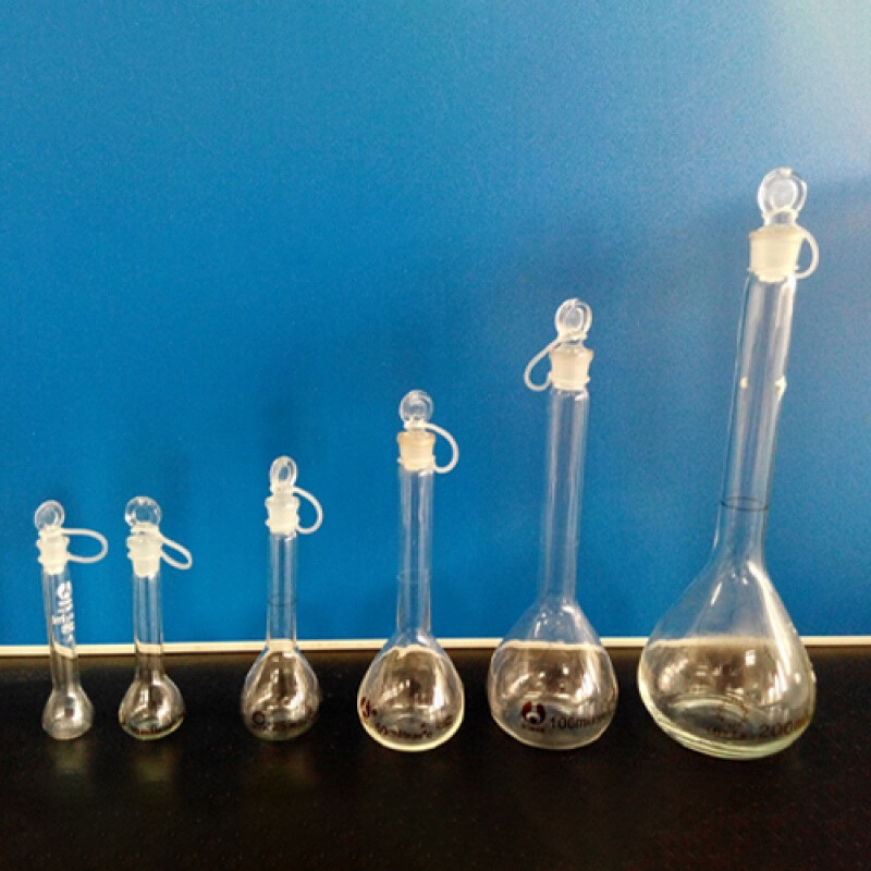 容量瓶瓶盖橡皮筋化玻胶圈两头连接棉绳绑线分液漏斗比色管实验室 20