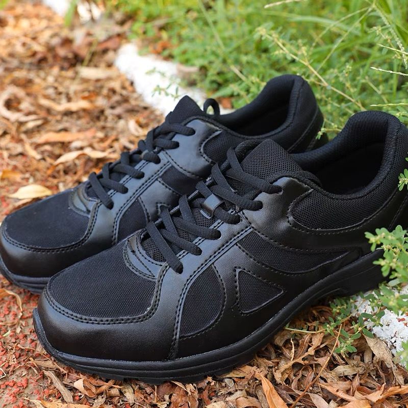 花乐集万里马训练鞋男黑色超轻消防体能训练鞋夏季透气户外徒步登山跑