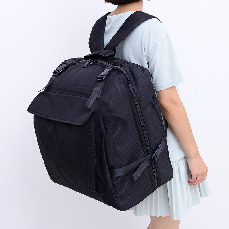 海江器乐贝斯手风琴包升级加厚款双肩原装贝斯回声琴包袋手风琴乐器包 120贝斯黑色双肩包