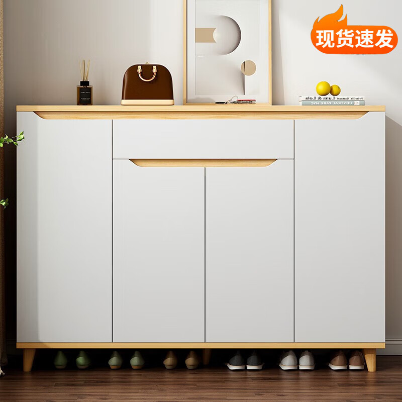 缦宛木森林鞋柜家用门口入户柜子2023新款客厅储物柜阳台玄关柜电梯鞋