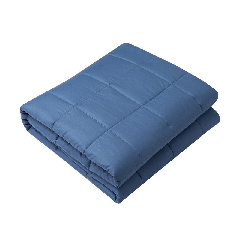 AMY GARDEN美国重力毯四季减压被安抚重度失眠重力被睡眠不好易醒多梦棉被子 被芯+被套【亲肤透气无忧睡眠】 200*220CM 20磅 适合65-80KG人群