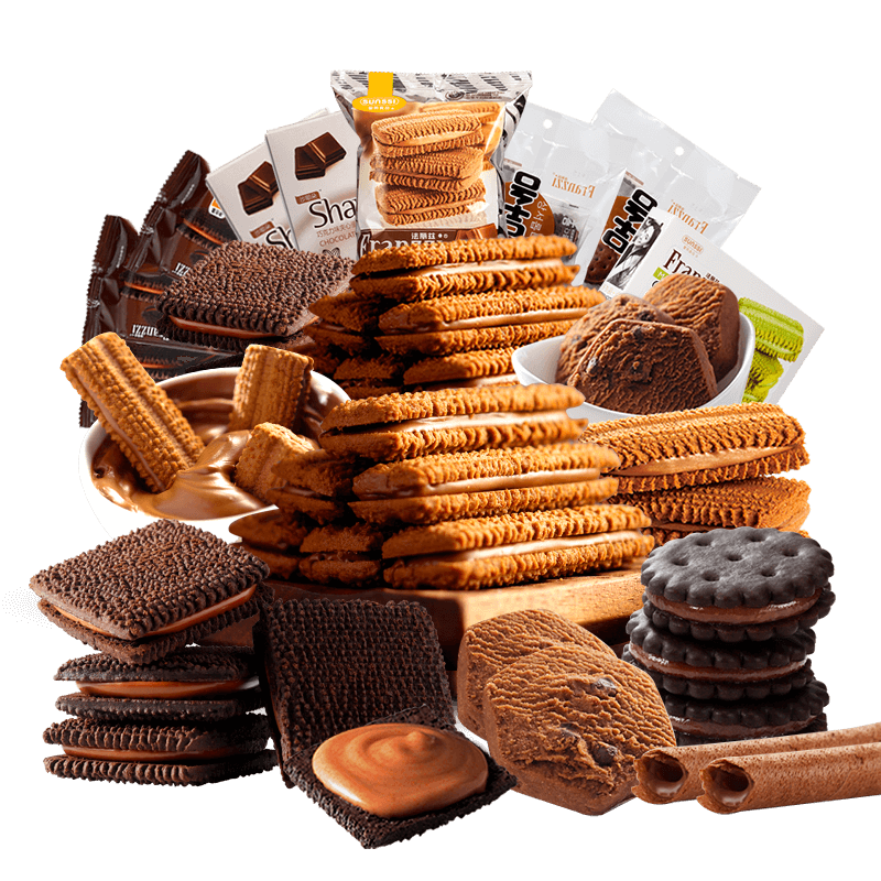 法丽兹夹心曲奇饼干多口味零食大礼包 2026年春节马年送礼年货礼盒2斤装 2026年马年春节年货礼盒2斤装*1盒