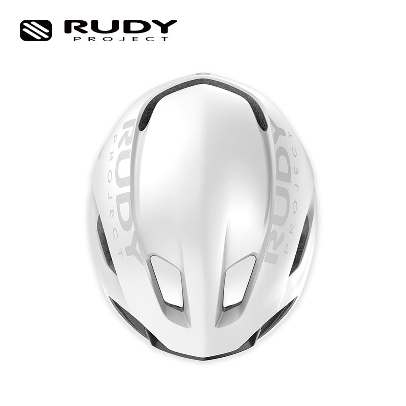 RUDY PROJECT璐迪自行车头盔环法巴林车队同款男女骑行装备公路盔破风盔NYTRON 哑光白 S/M（适合头围55-58cm）