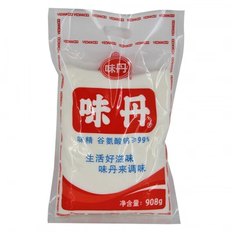 食芳溢味丹味精908g克适用烹饪炒菜凉拌烧汤兰州拉面味精调味料细 908
