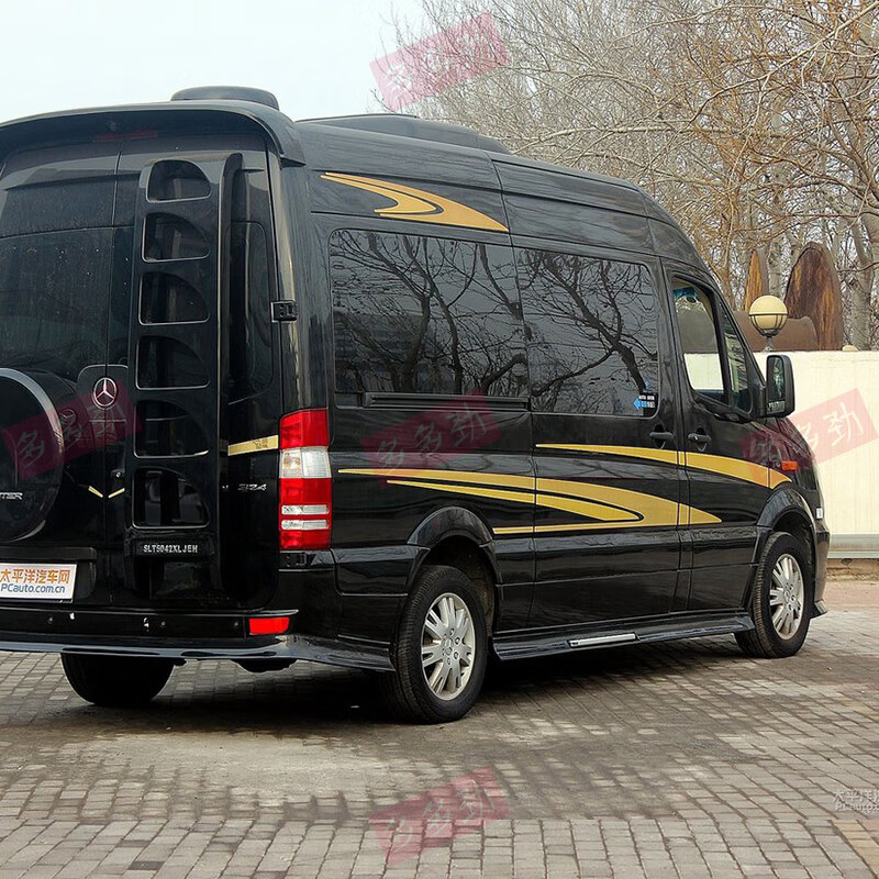 飞翱奔驰斯宾特车贴拉花凌特房车大通v80v90彩条mpv商务车改装贴纸