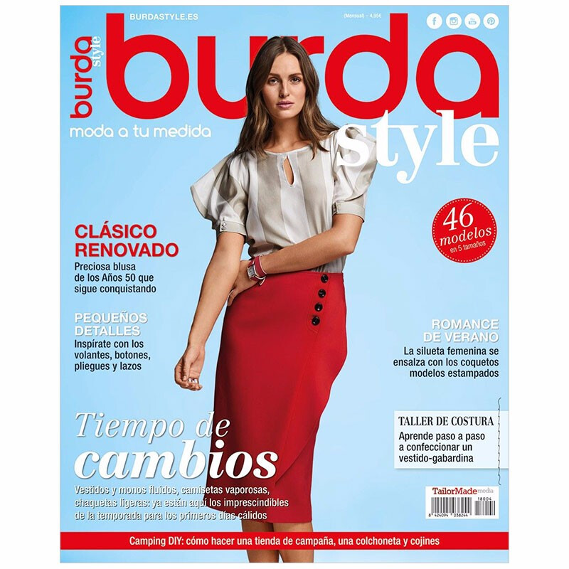 【包邮】【订阅】burda style 女性时尚杂志 德国英文原版 年订12期