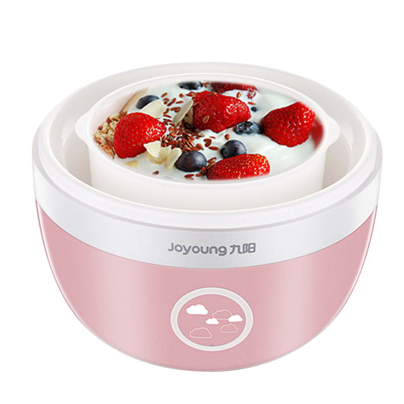 九阳（Joyoung）酸奶机1升L大容量家用全自动自制酸奶迷你发酵机 SN-10J91 粉色