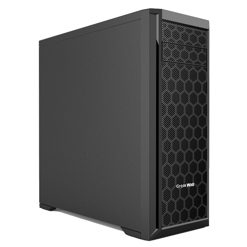 长城（Great Wall）硬汉M100B 设计师电脑机箱（ATX主板/顶装360水冷/5个3.5吋硬盘位/10风扇位/双USB3.0）