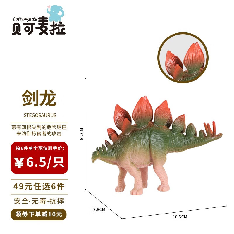 贝可麦拉儿童仿真动物玩具-销量和价格走势|儿童仿真动物玩具历史价格查询工具