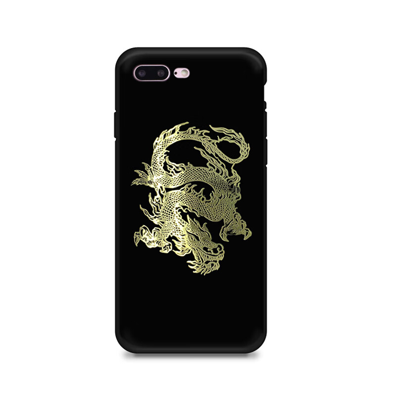 家小优玄关双龙戏珠金龙玉凤贴画中龙凤图案后壳背贴贴凤凰烫金自粘