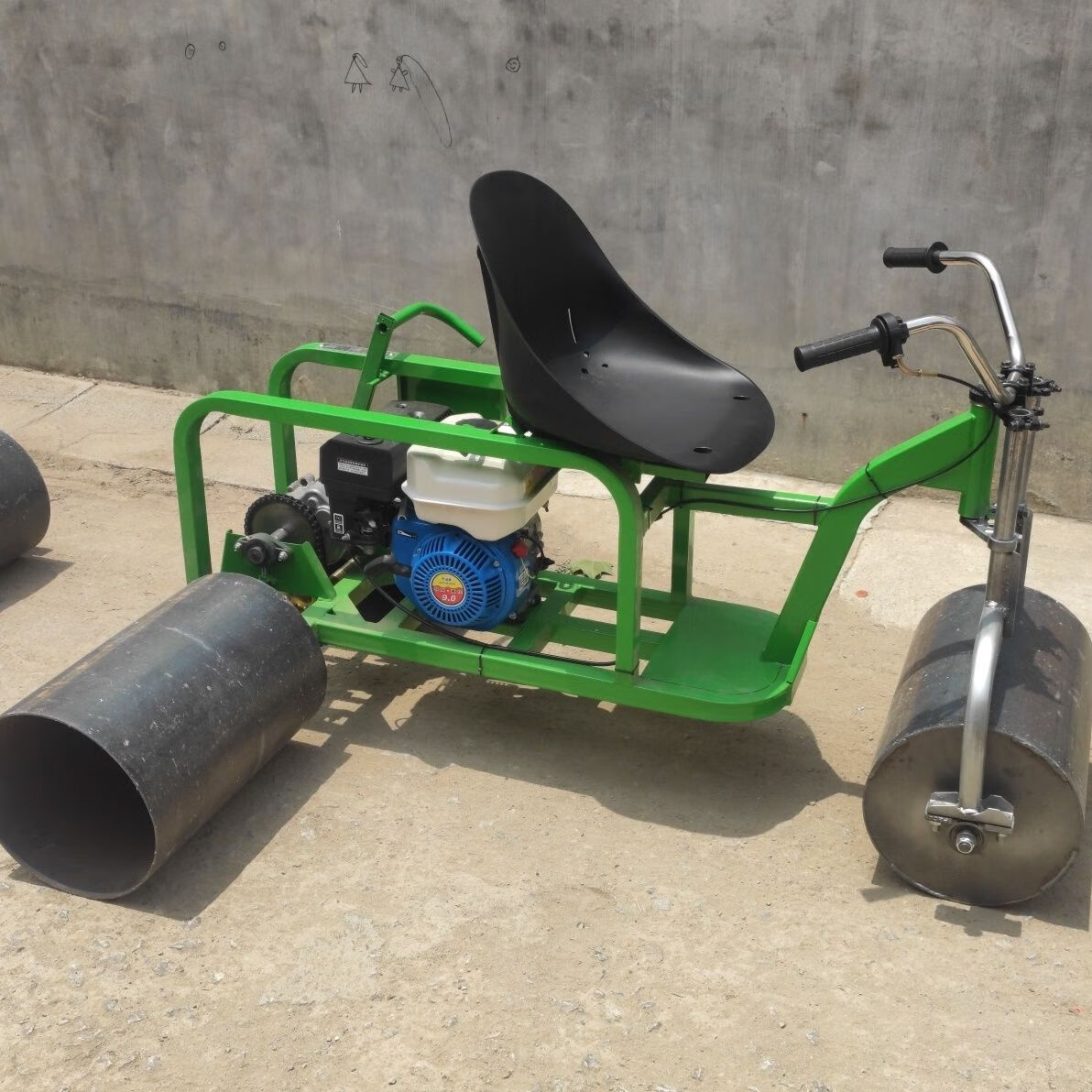 圣科莱大蒜种植大蒜压地车小麦压地车平地机种植压地压平机 电动不带