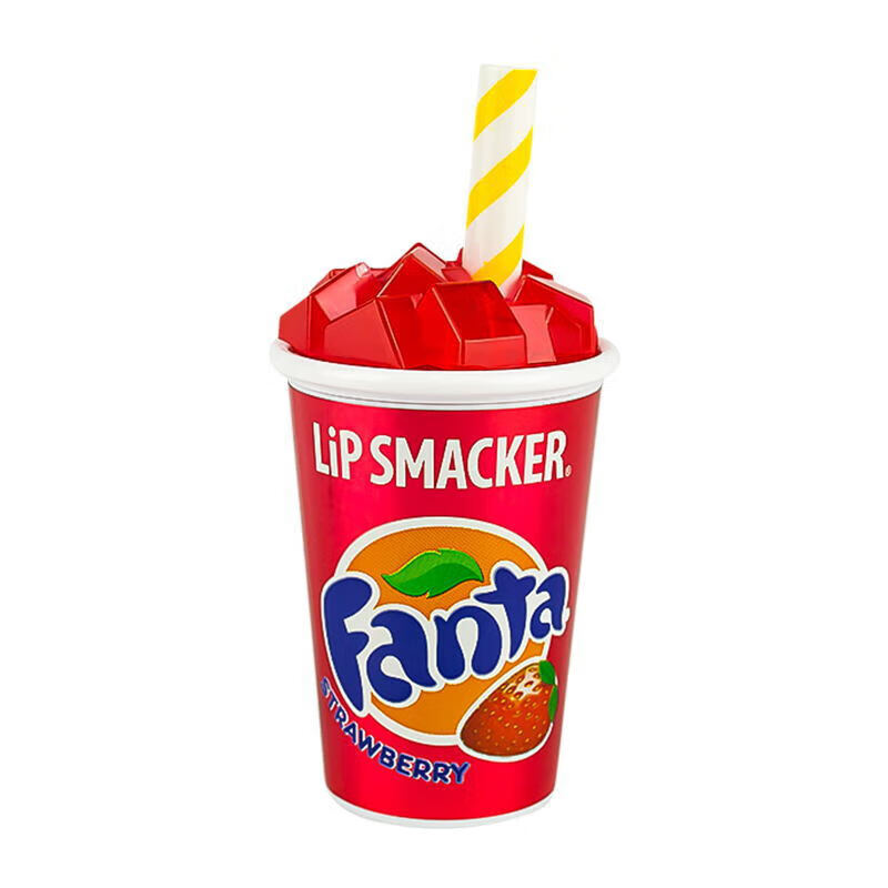 可乐润唇膏雪碧饮料味可口可乐联名女保湿滋润儿童sn g 芬达草莓7