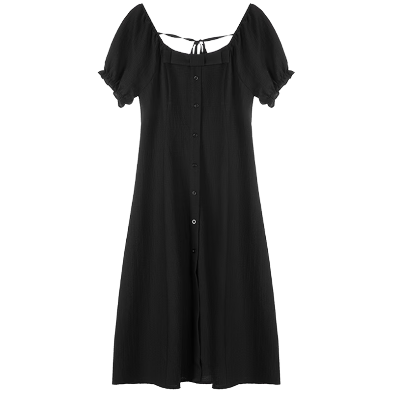 lagogo�����ɫ����������ȹŮ���ȹȴ����¿ʽ���ݼ�ԼС��ȹ ��ɫ��W1�� M 160/38