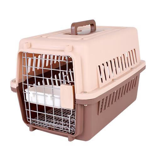 箱子猫咪便携大号笼子咖啡色航空箱托运
