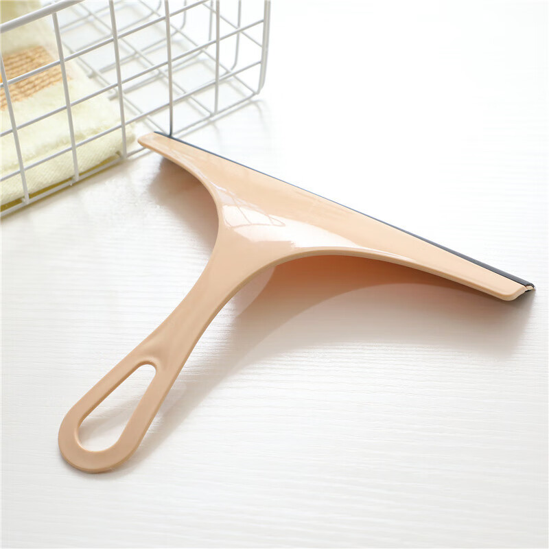 惠寻软胶玻璃刮水器玻璃刮子汽车浴室地板瓷砖窗户清洁工具刷刮水板 颜色随机【1只装】