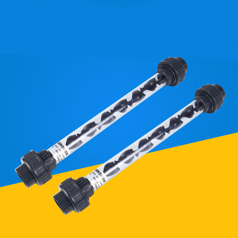 宏升pvc/upvc静态混合器管道混合器混合器静态混合sk药液加药气液混合