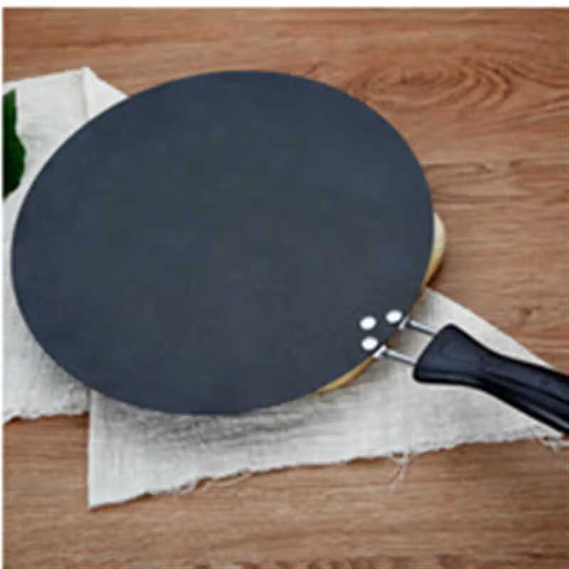 盛芯华烙饼锅 30cm家用煎饼锅不粘锅摊煎饼果子鸡蛋饼锅千层班戟皮手抓 30厘米送油刷木铲推把子