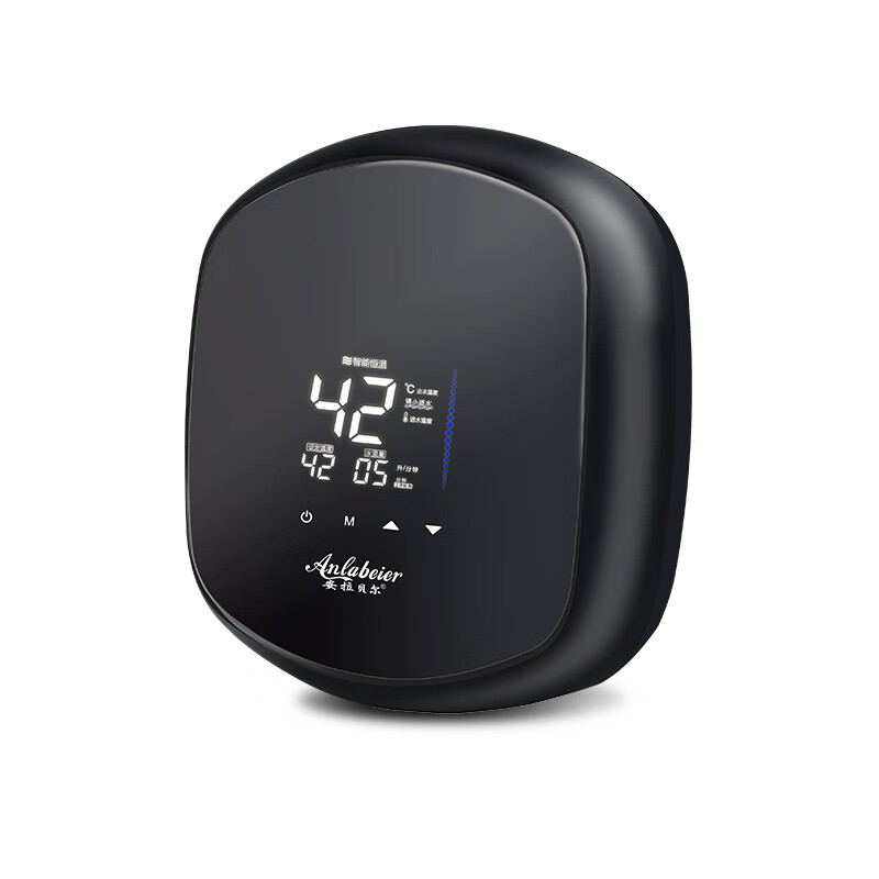 安拉贝尔（anlabeier）即热小厨宝 家用迷你厨房热水宝免储水速热恒温小巧易装不限热水可台下台上 0L 5500W 黑色【配接线盒赠防电墙】免安装 上门安装