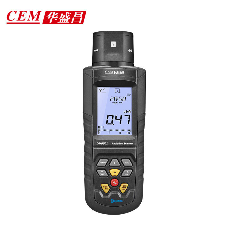核辐射检测仪盖革计数器放射性αβγx射线测试华盛昌dt-9501 dt-9501