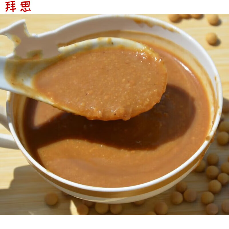 速缘乐东北大酱农家酱自制500g臭大酱黄豆酱手工豆瓣酱