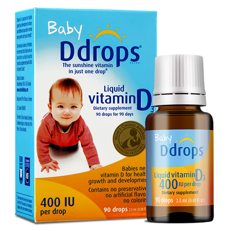 DdropsBaby儿童宝宝维生素滴剂：价格走势、口感好评