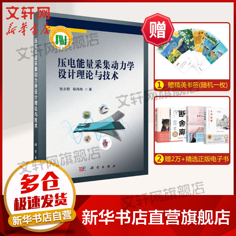 压电能量采集动力学设计理论与技术 图书