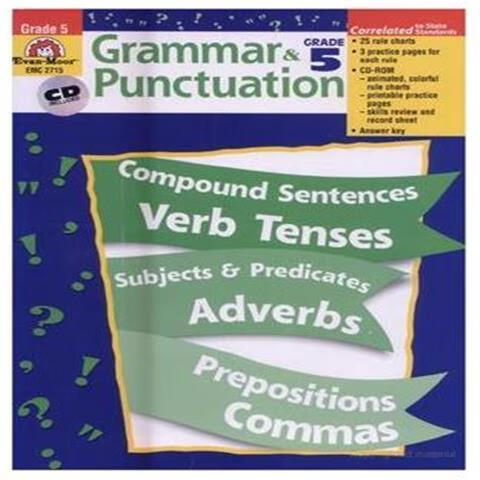 Grammar and Punctuation, Grade 1 五年级